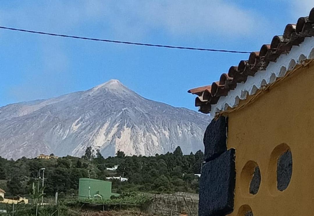 Tradicional Casa Canaria Con Piscina Y Vistas Al Teide Icod De Los Vinos Eksteriør billede