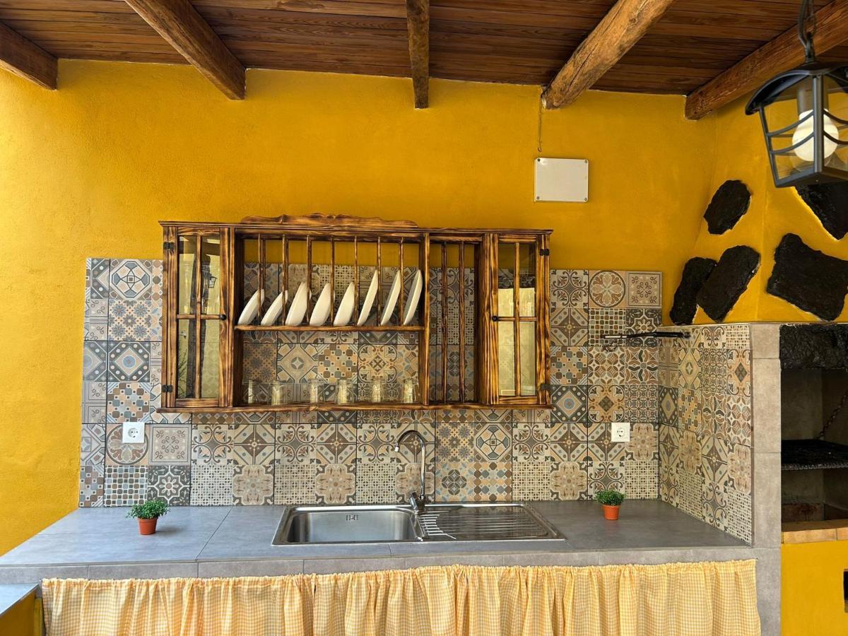Tradicional Casa Canaria Con Piscina Y Vistas Al Teide Icod De Los Vinos Eksteriør billede